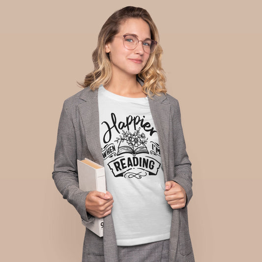 Happier Reading Tee