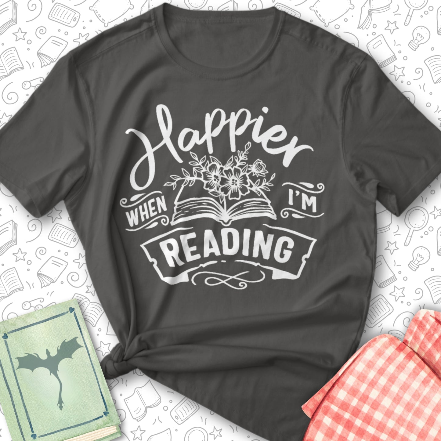 Happier Reading Tee