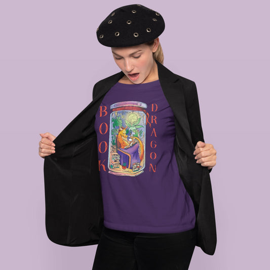 Book Dragon Jar Tee