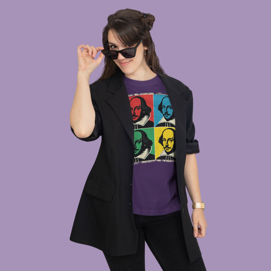 Shakespeare Pop Art Tee