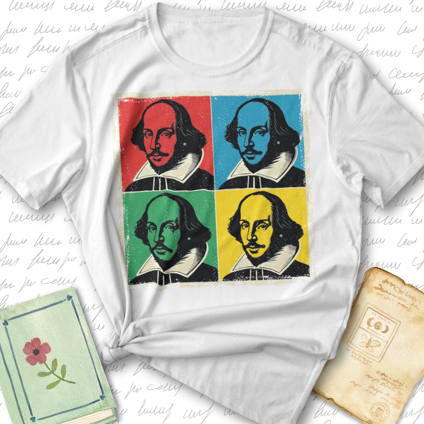 Shakespeare Pop Art Tee