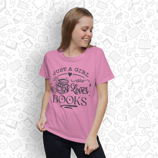 Girl Loves Books Tee