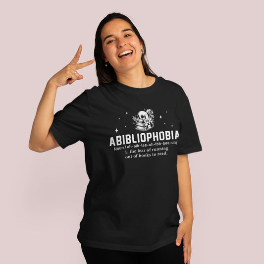 Abibliophobia Tee