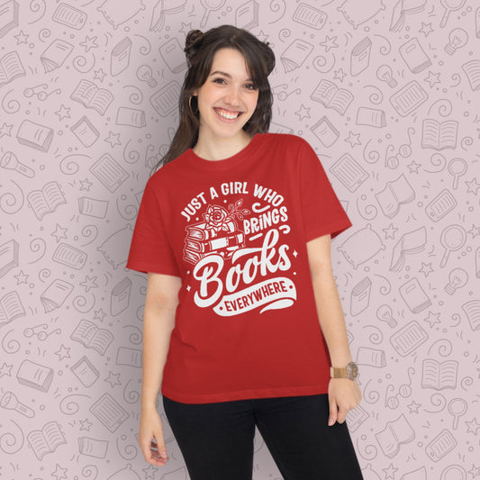 Girl Brings Books Tee