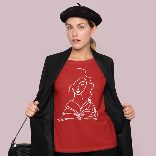 Woman Book Tee