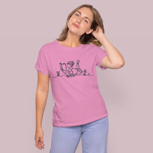 Girl Reading Tee