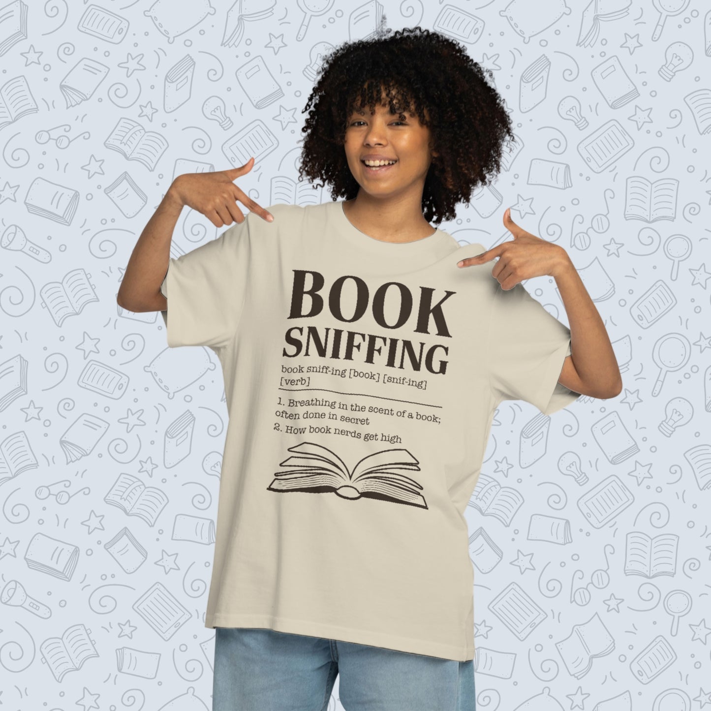Book Sniffing Tee