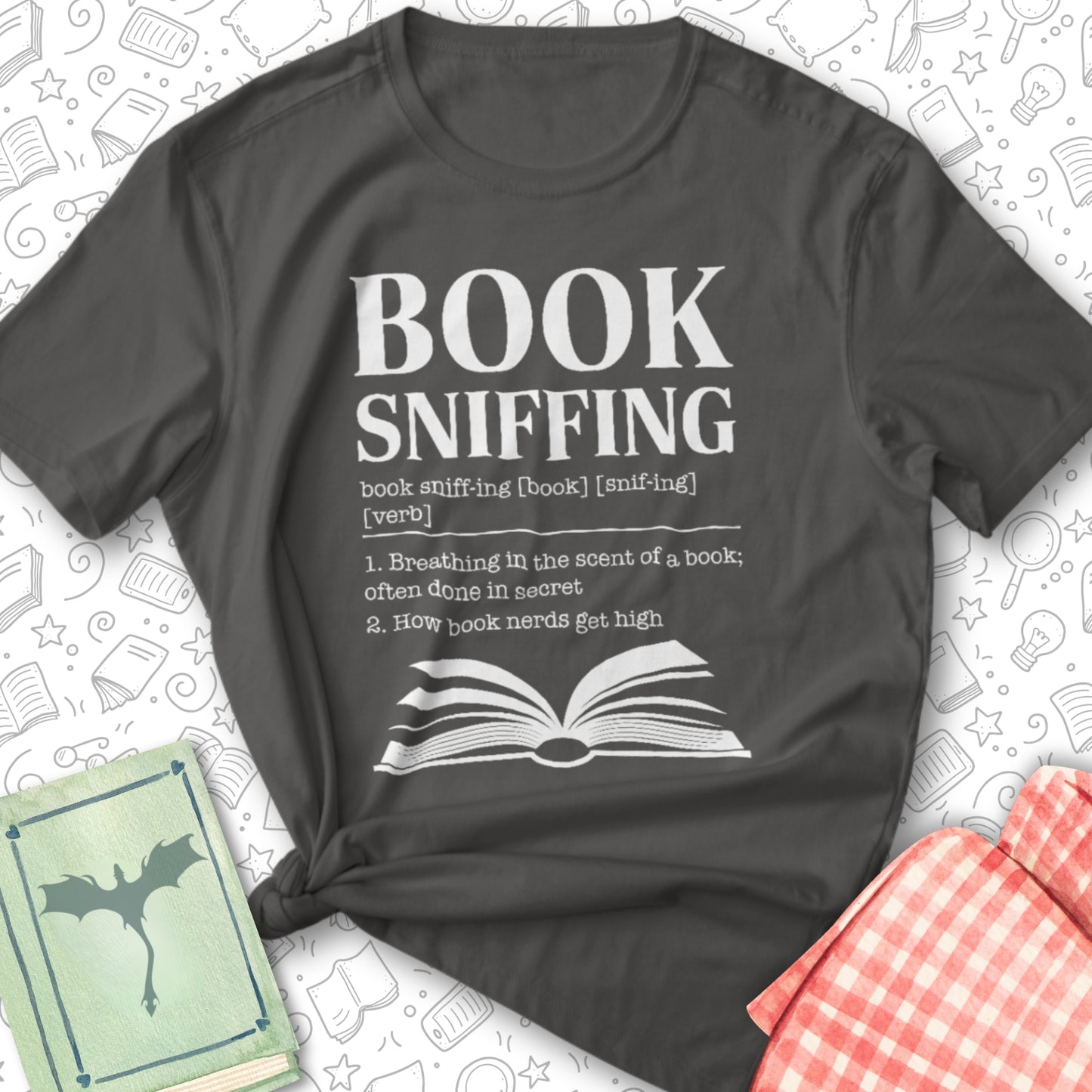 Book Sniffing Tee