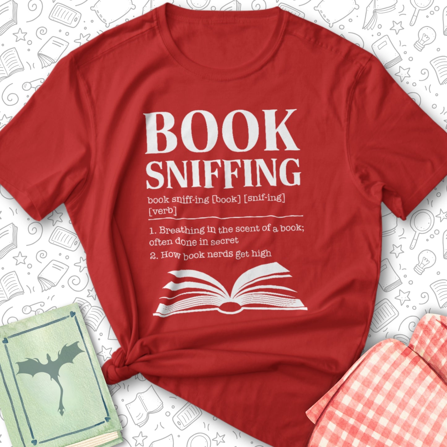 Book Sniffing Tee