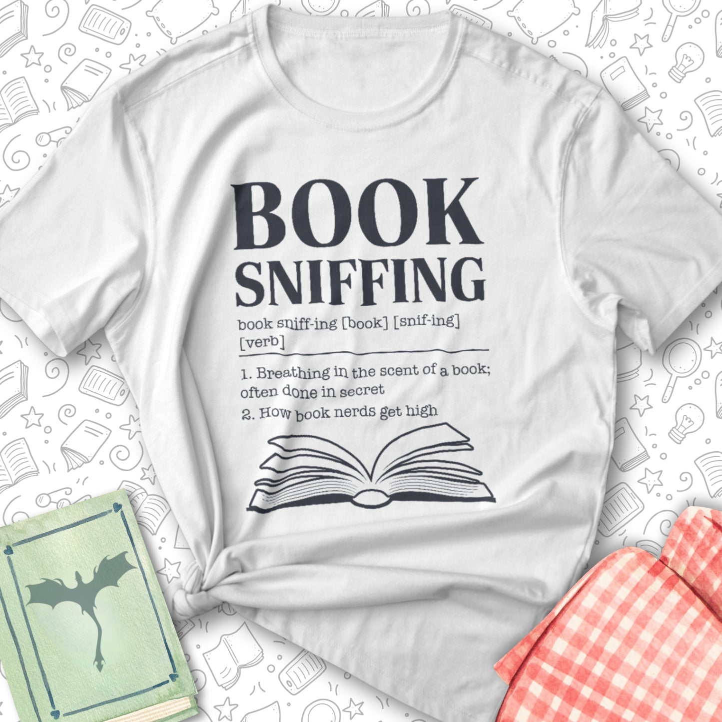 Book Sniffing Tee