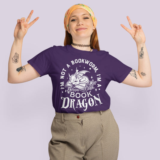 Book Dragon Tee