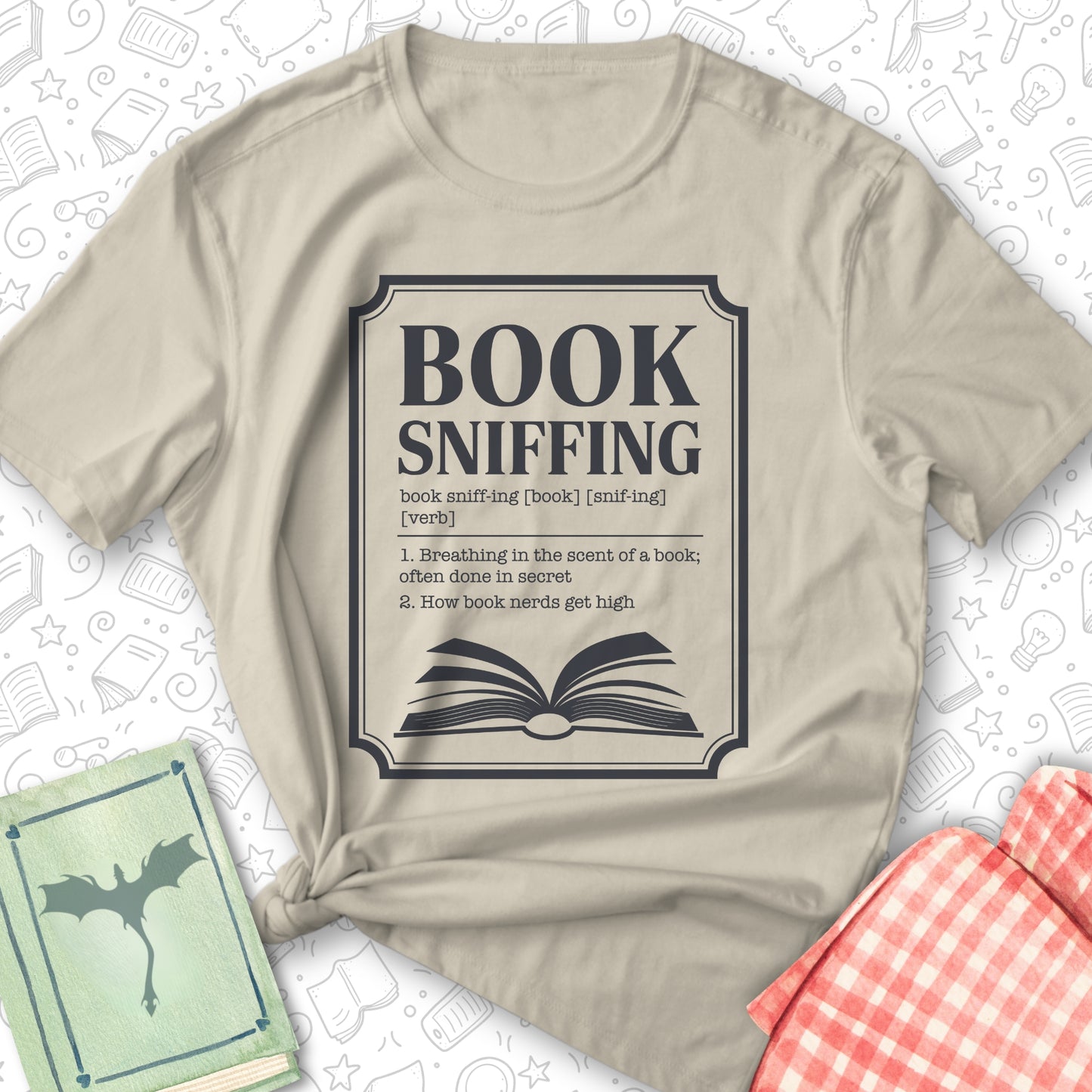 Book Sniffing Tee