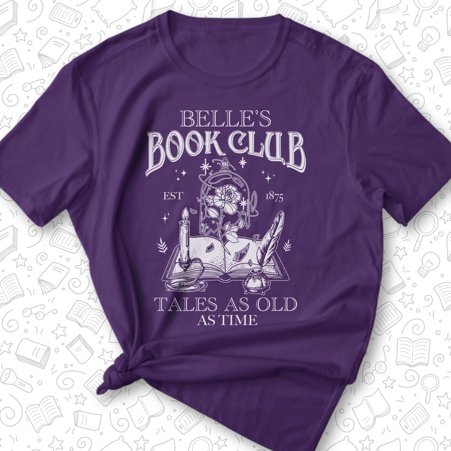 Belle's Book Club Tee