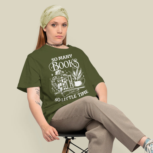 So Many Books Tee