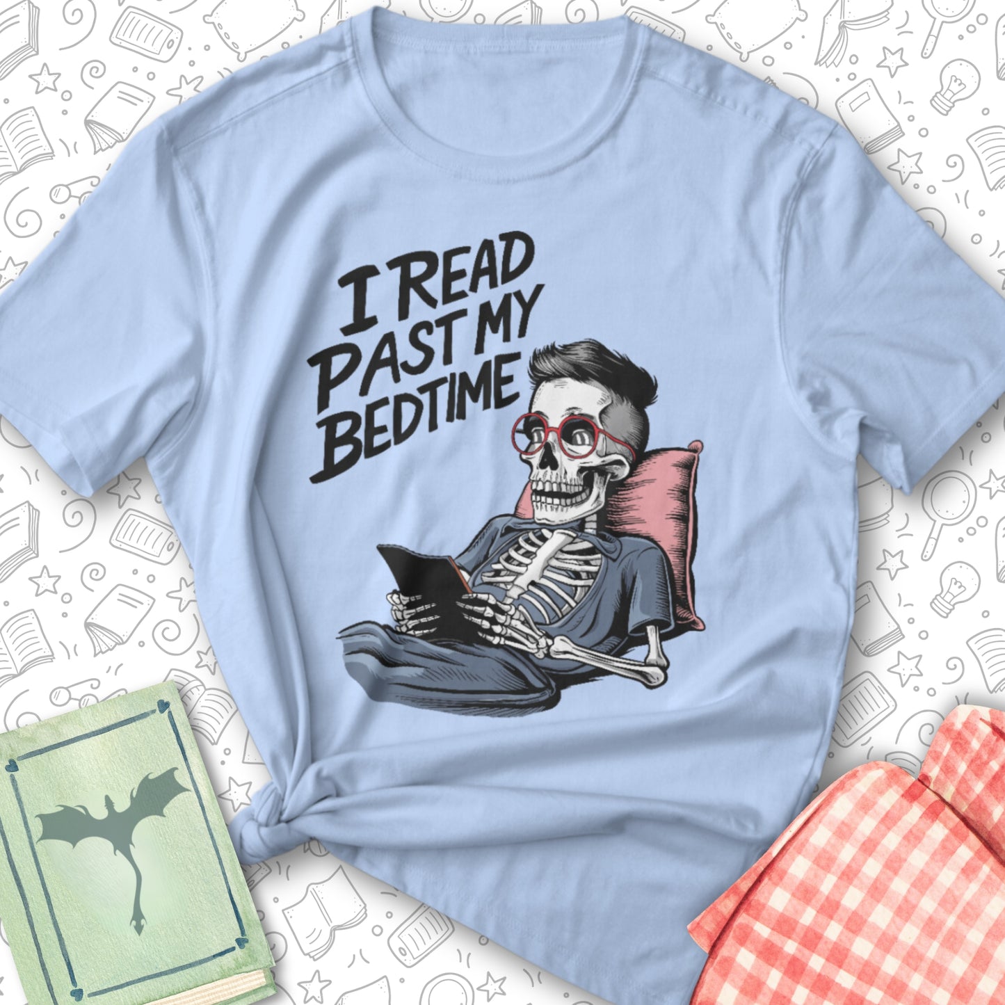 Bedtime E-Reader Tee