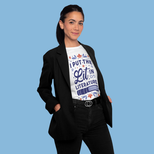 Lit In Literature Tee