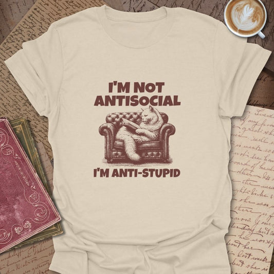 Not Antisocial Unisex T-Shirt