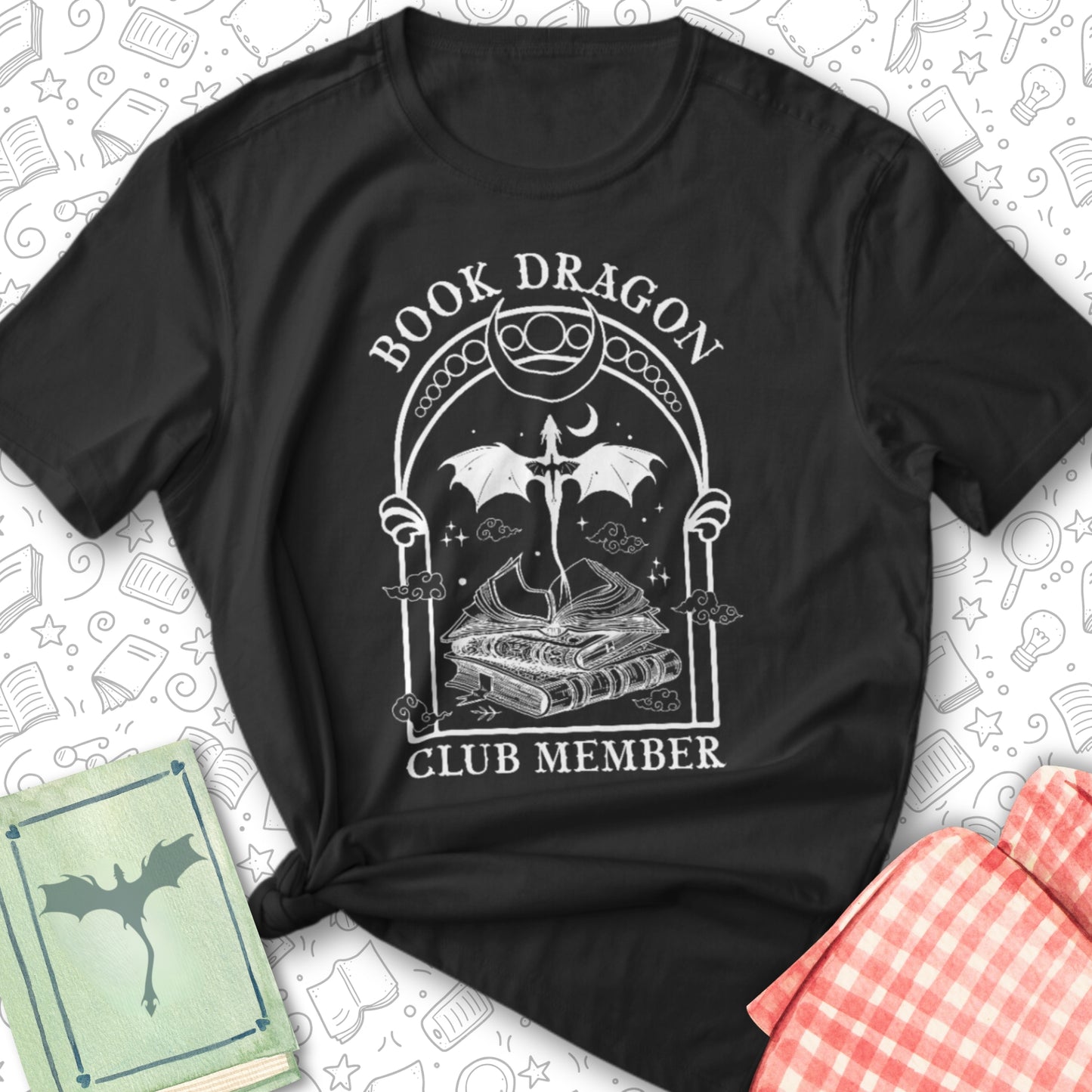 Book Dragon Tee