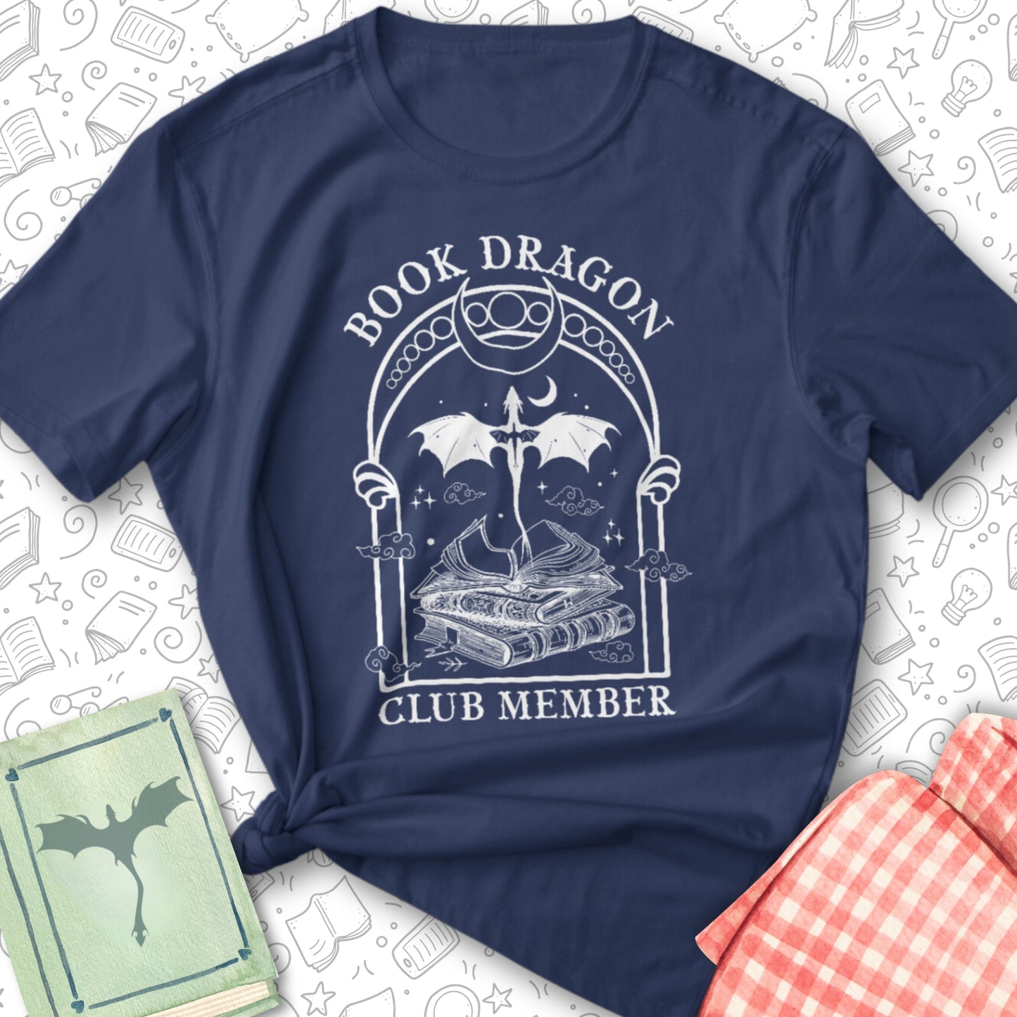 Book Dragon Tee