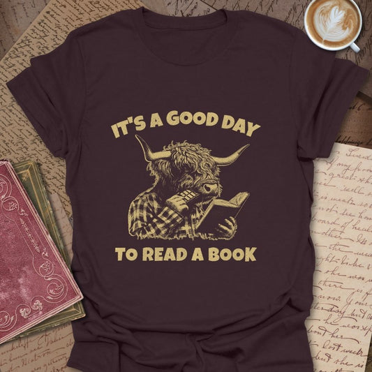 Good Day To Read Buffalo Unisex T-Shirt