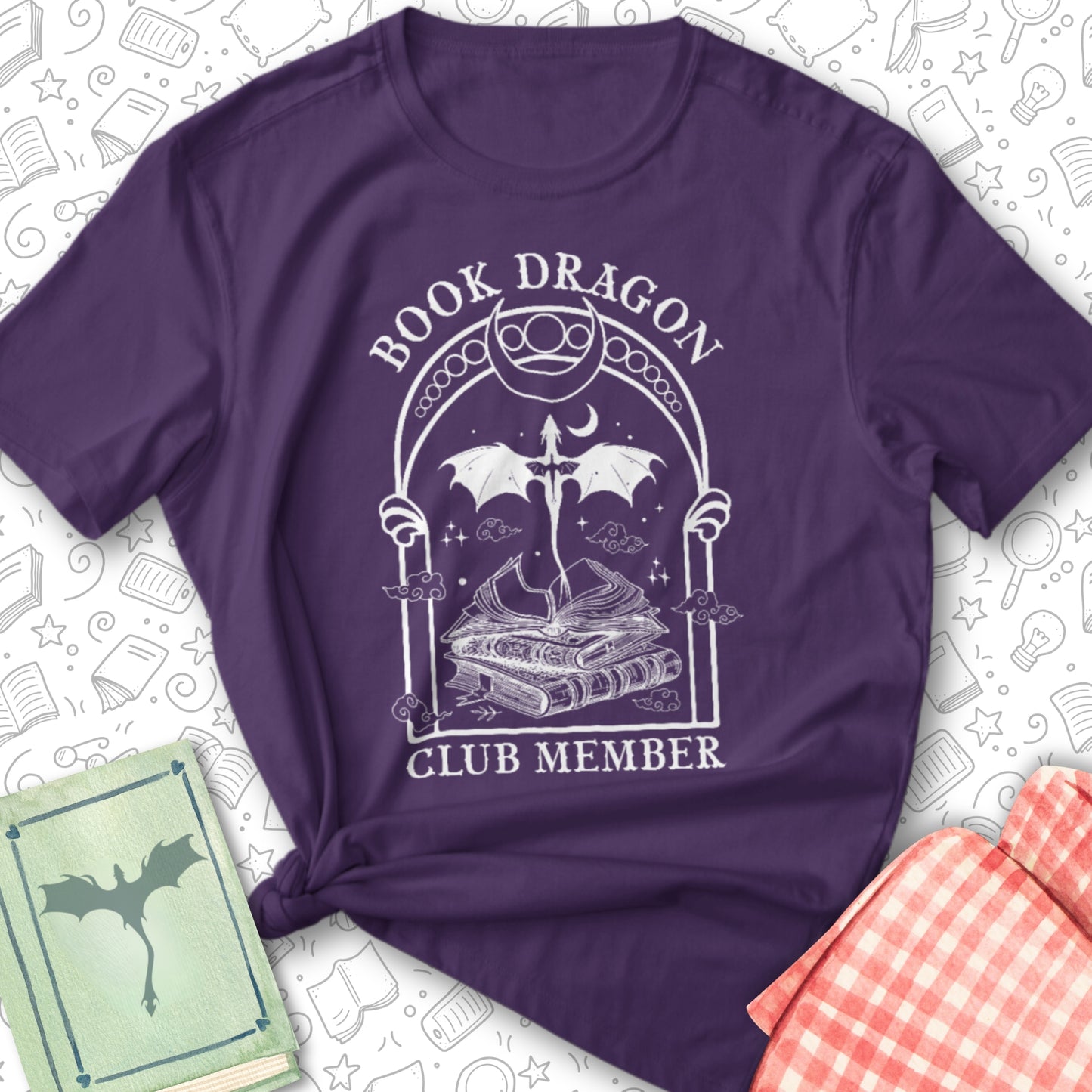 Book Dragon Tee