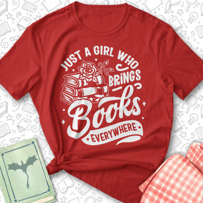 Girl Brings Books Tee