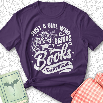 Girl Brings Books Tee