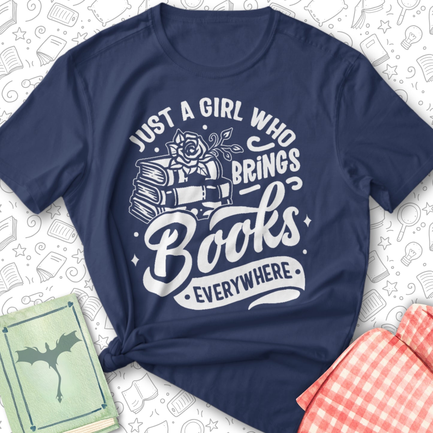 Girl Brings Books Tee