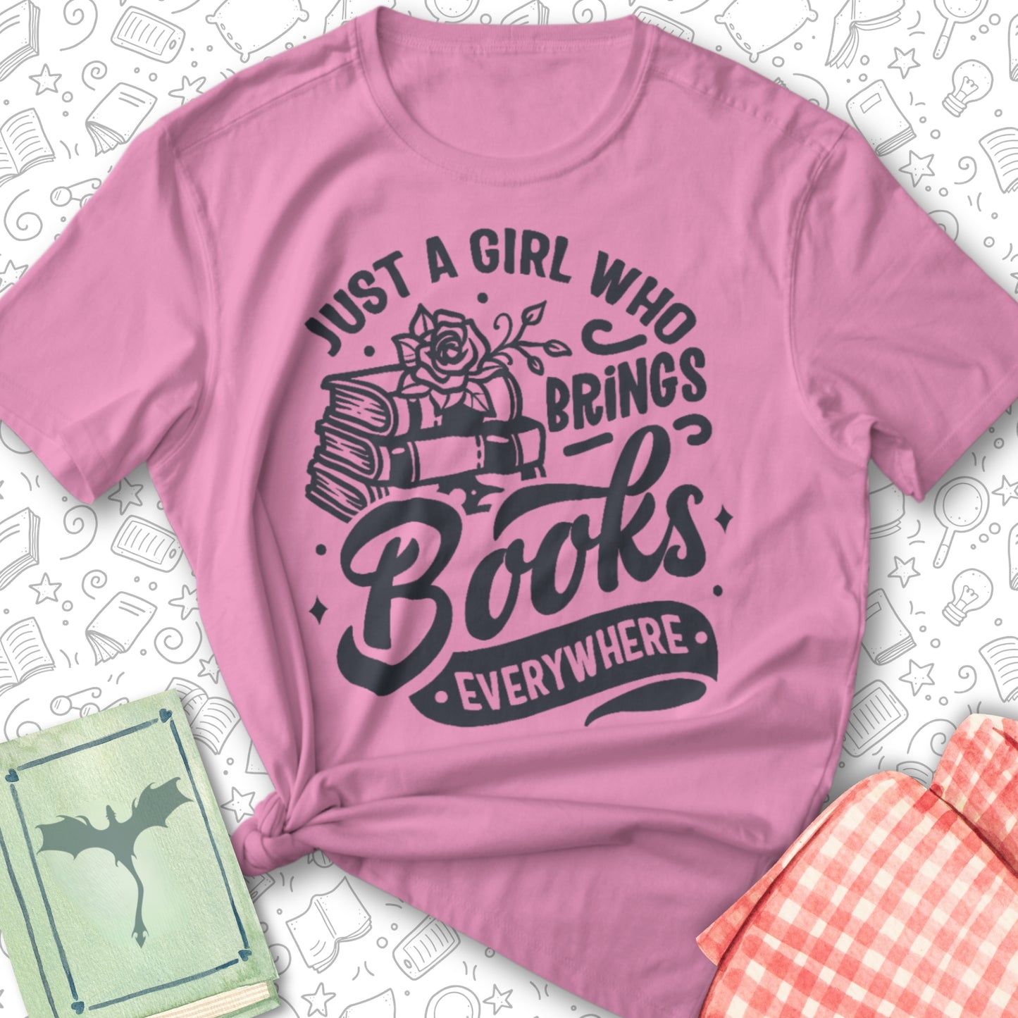Girl Brings Books Tee