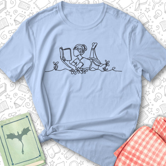 Girl Reading Tee