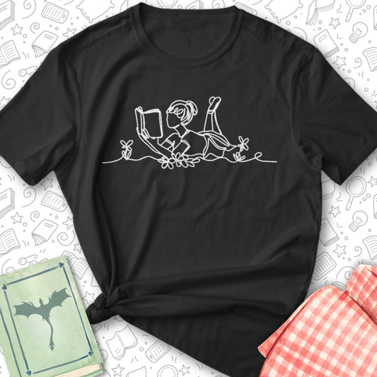 Girl Reading Tee
