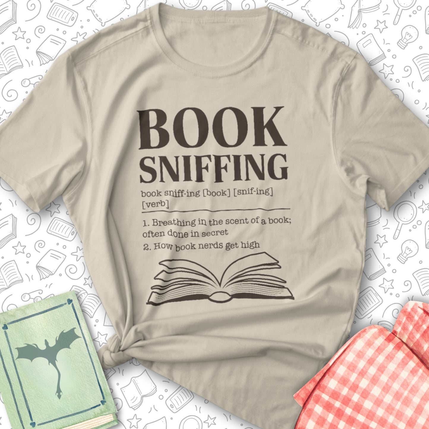 Book Sniffing Tee