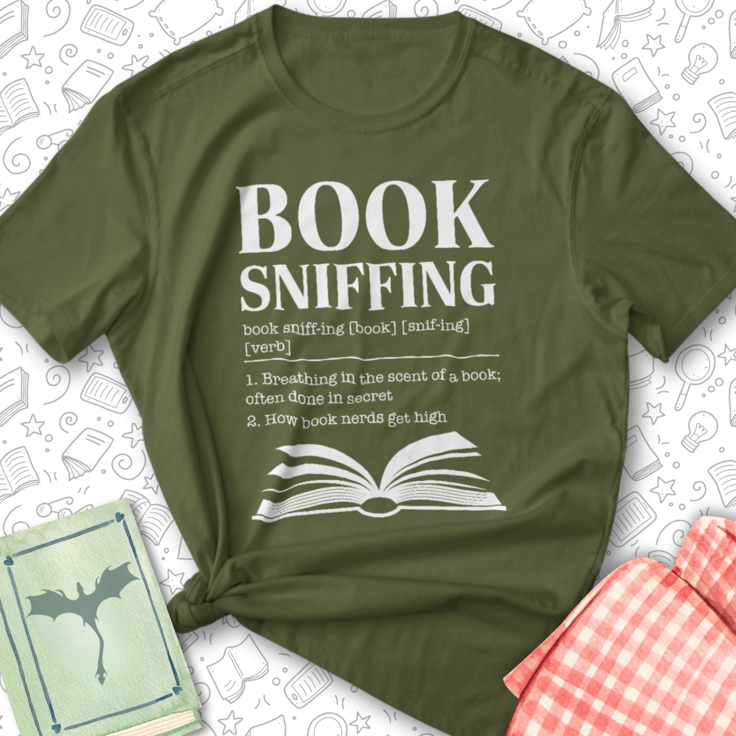 Book Sniffing Tee