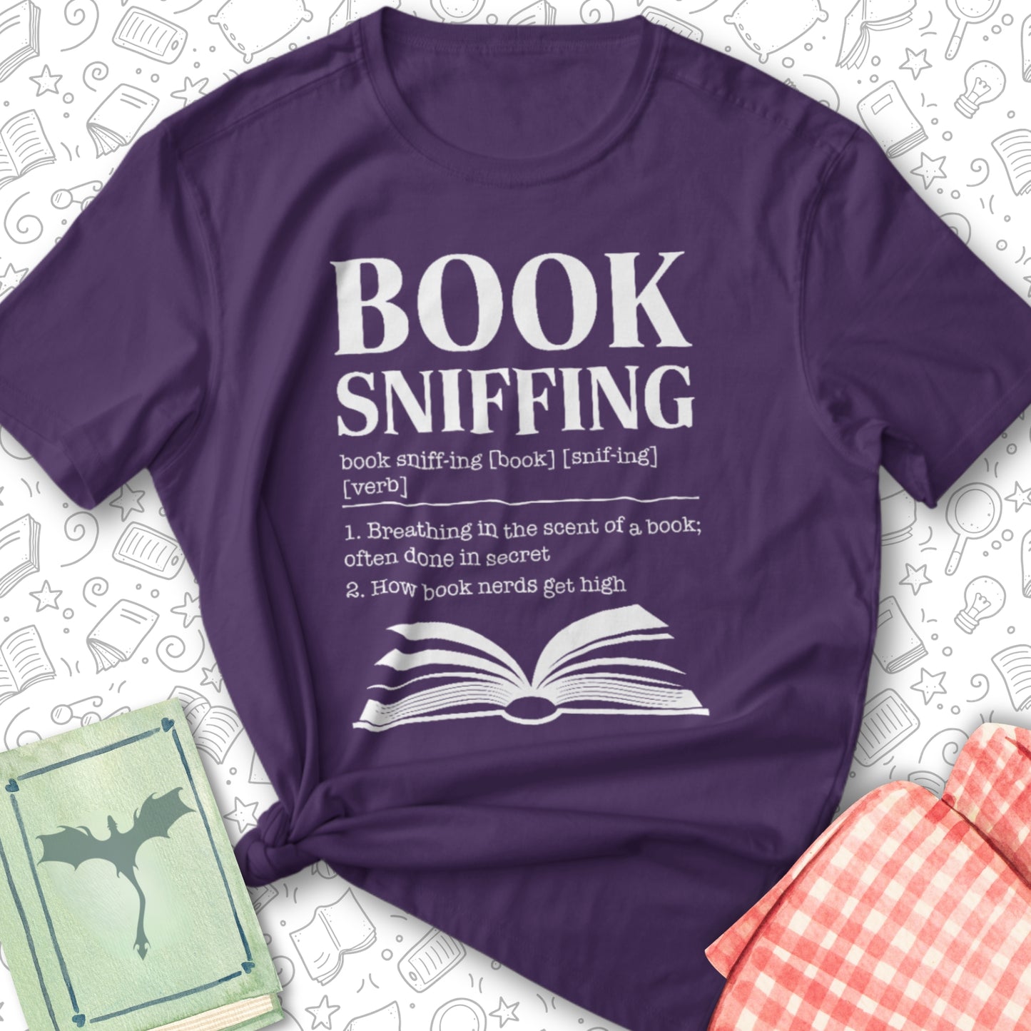 Book Sniffing Tee