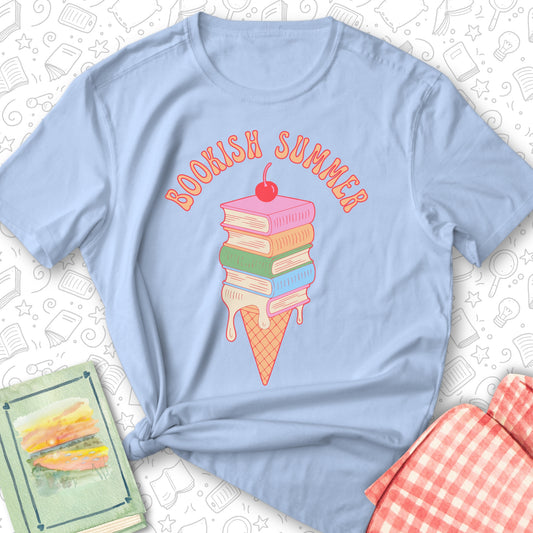 Book Ice Cream Tee