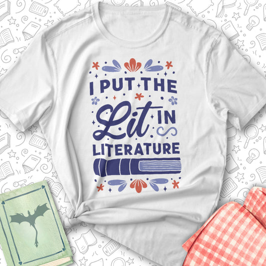 Lit In Literature Tee