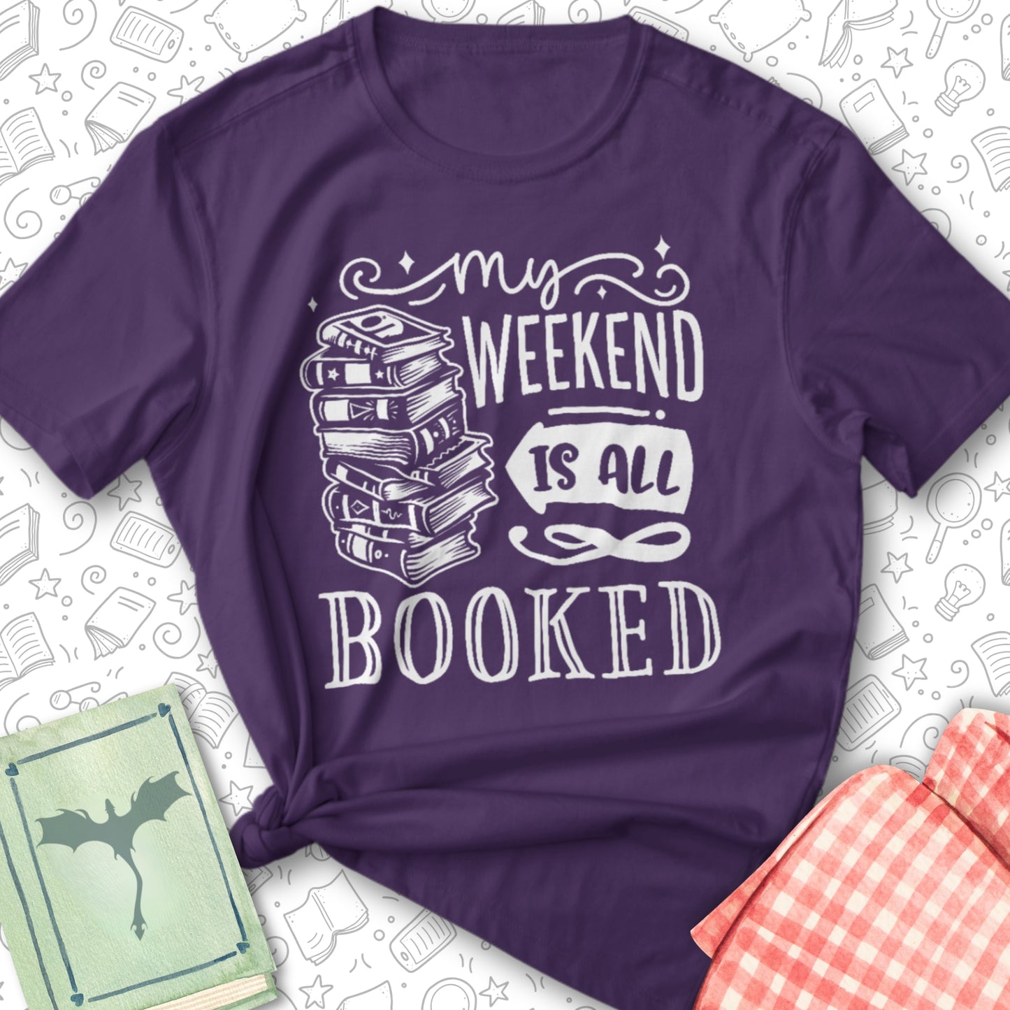 Weekend Booked Tee
