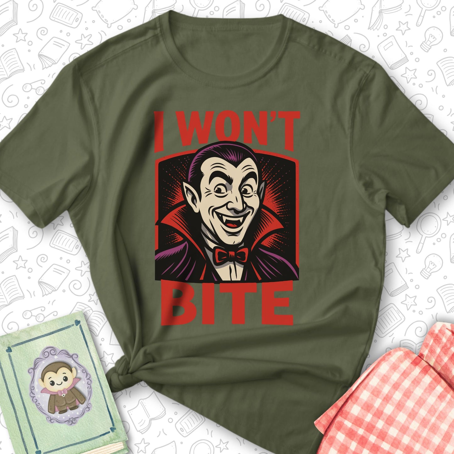 Won't Bite Dracula Tee