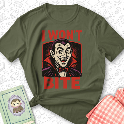Won't Bite Dracula Tee