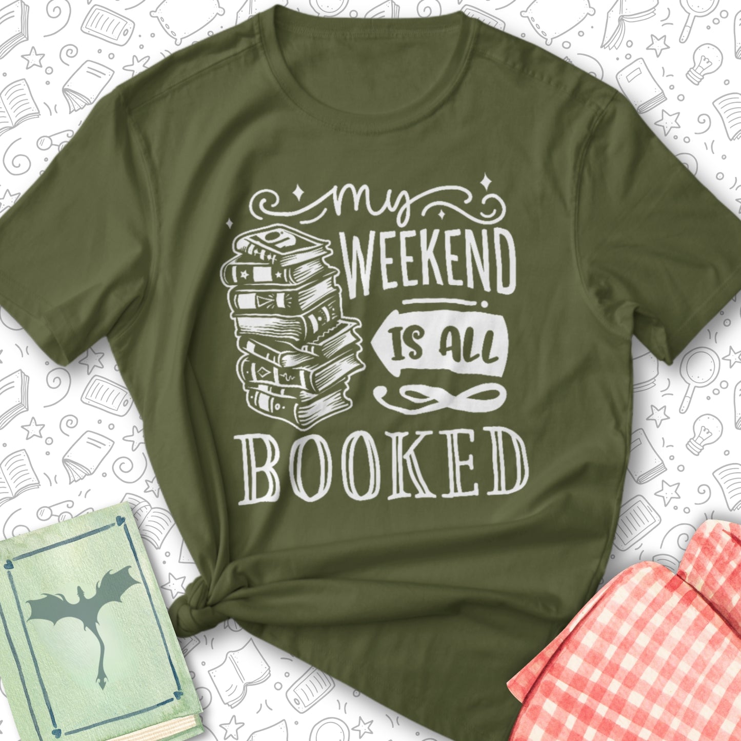 Weekend Booked Tee
