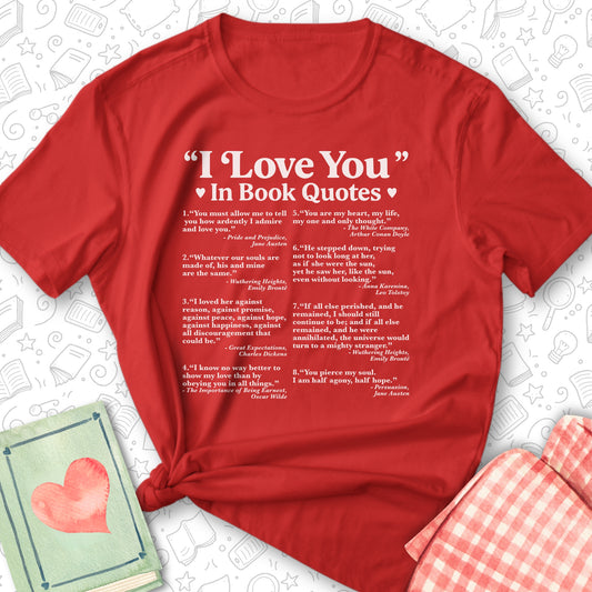 Love Quotes Tee