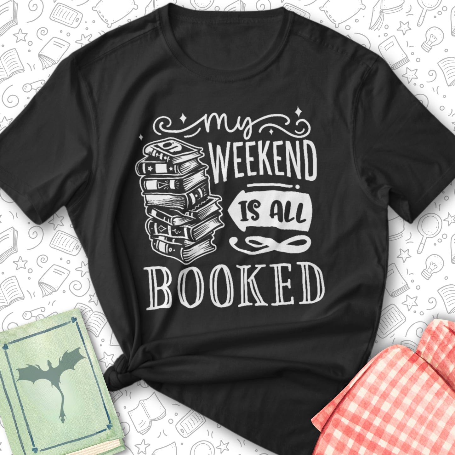 Weekend Booked Tee