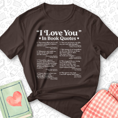 Love Quotes Tee