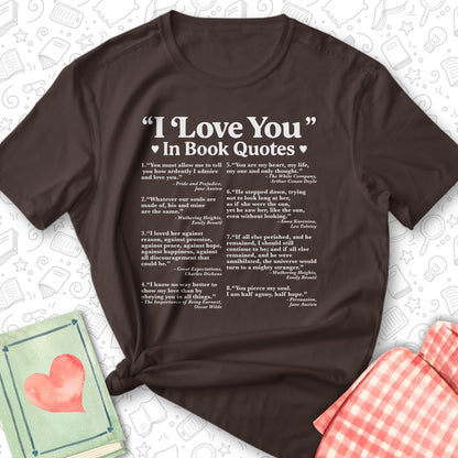 Love Quotes Tee
