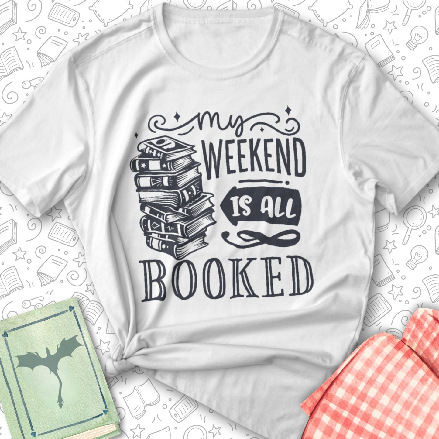Weekend Booked Tee