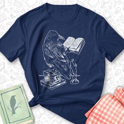 Raven Reading Tee
