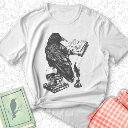 Raven Reading Tee