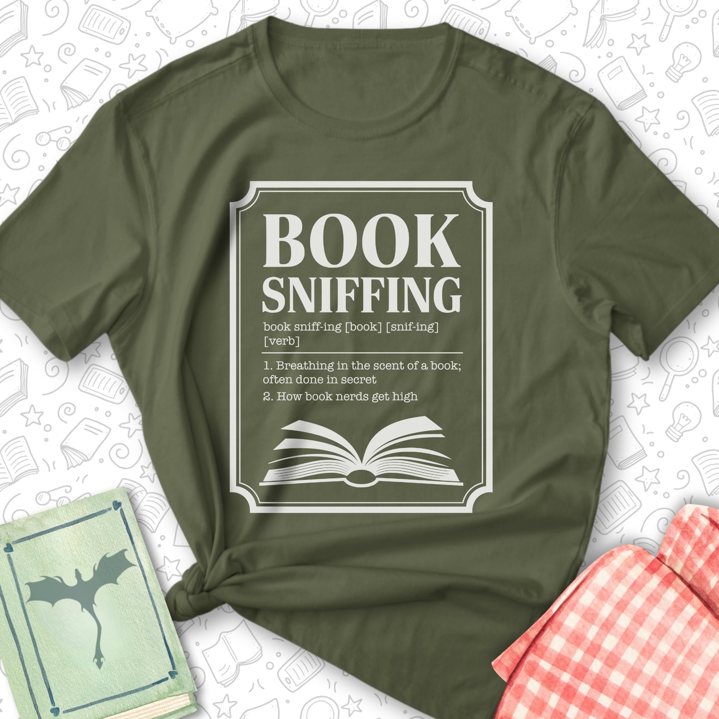 Book Sniffing Tee