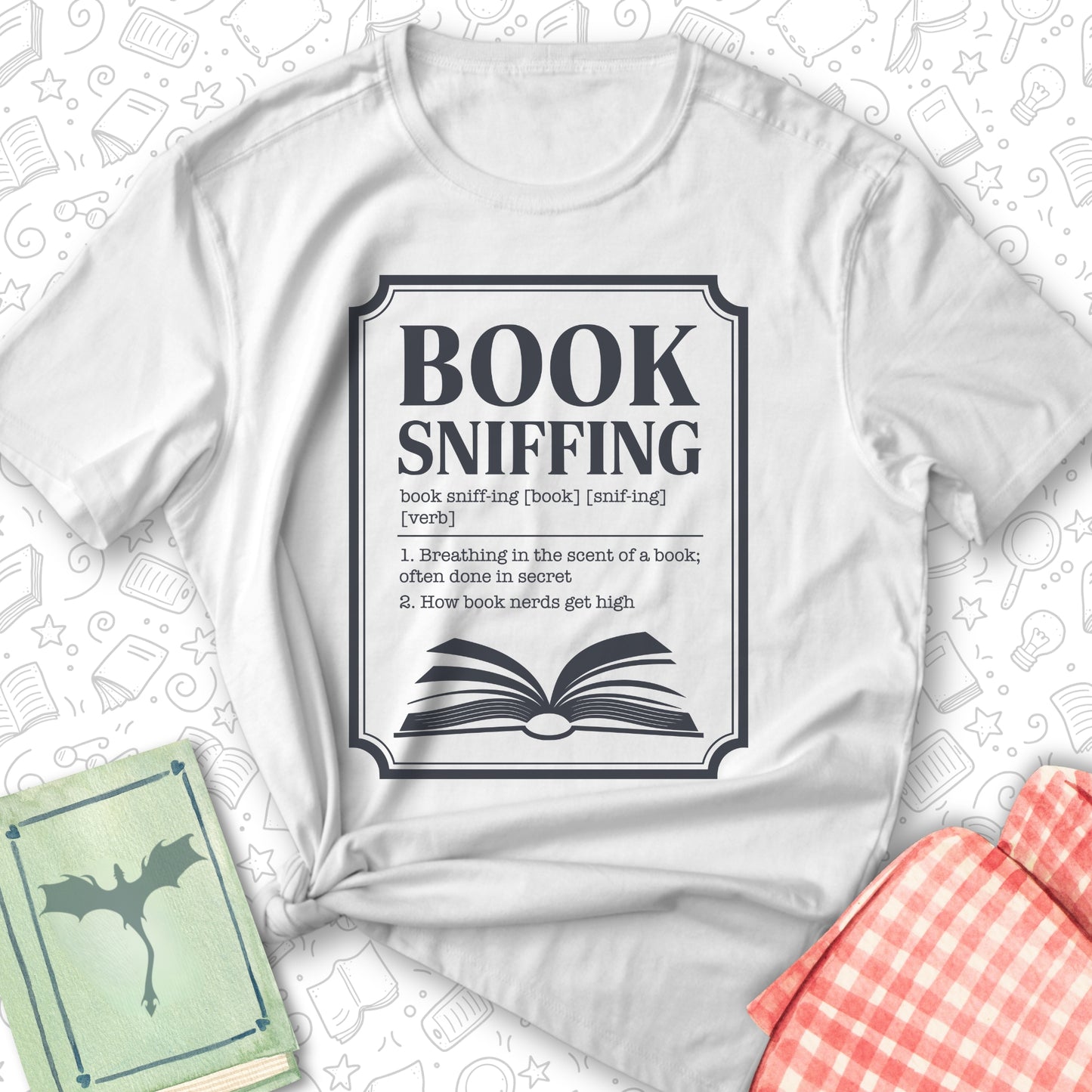 Book Sniffing Tee