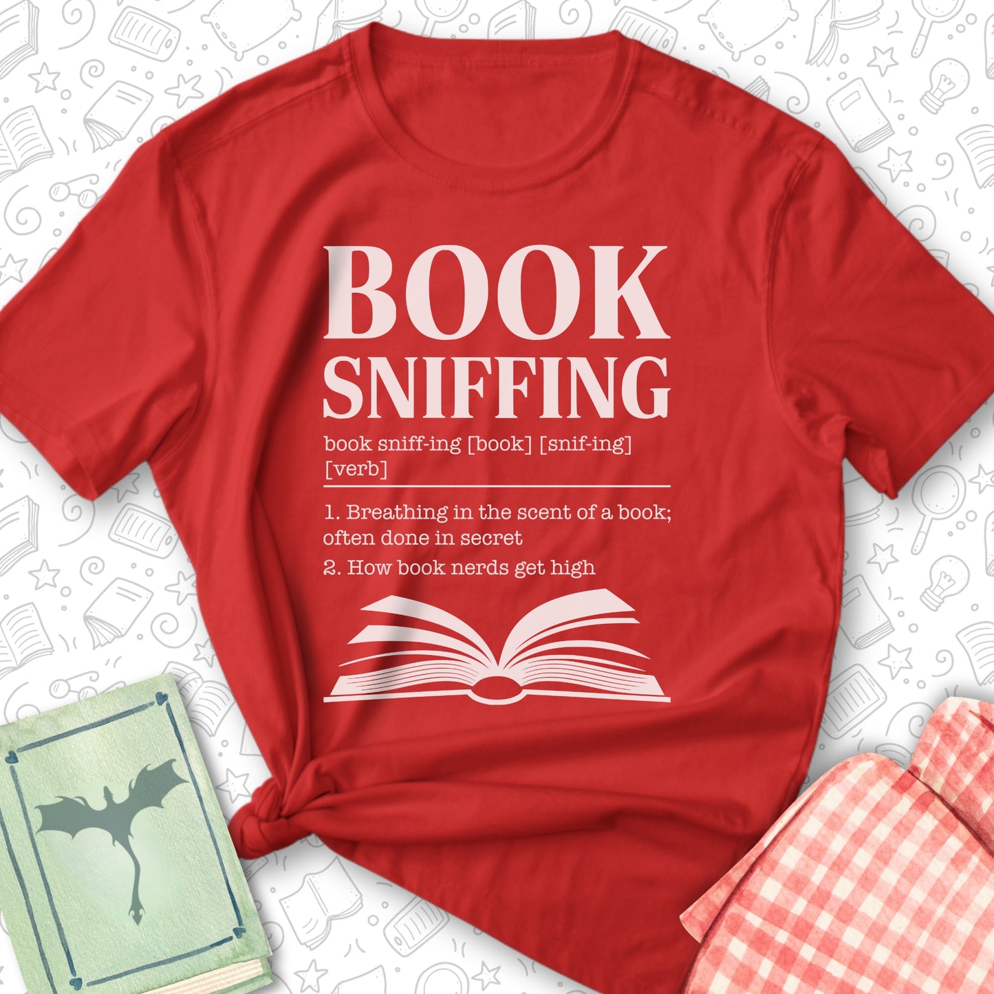 Book Sniffing Tee